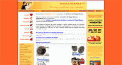 Desktop Screenshot of magiablanca.net